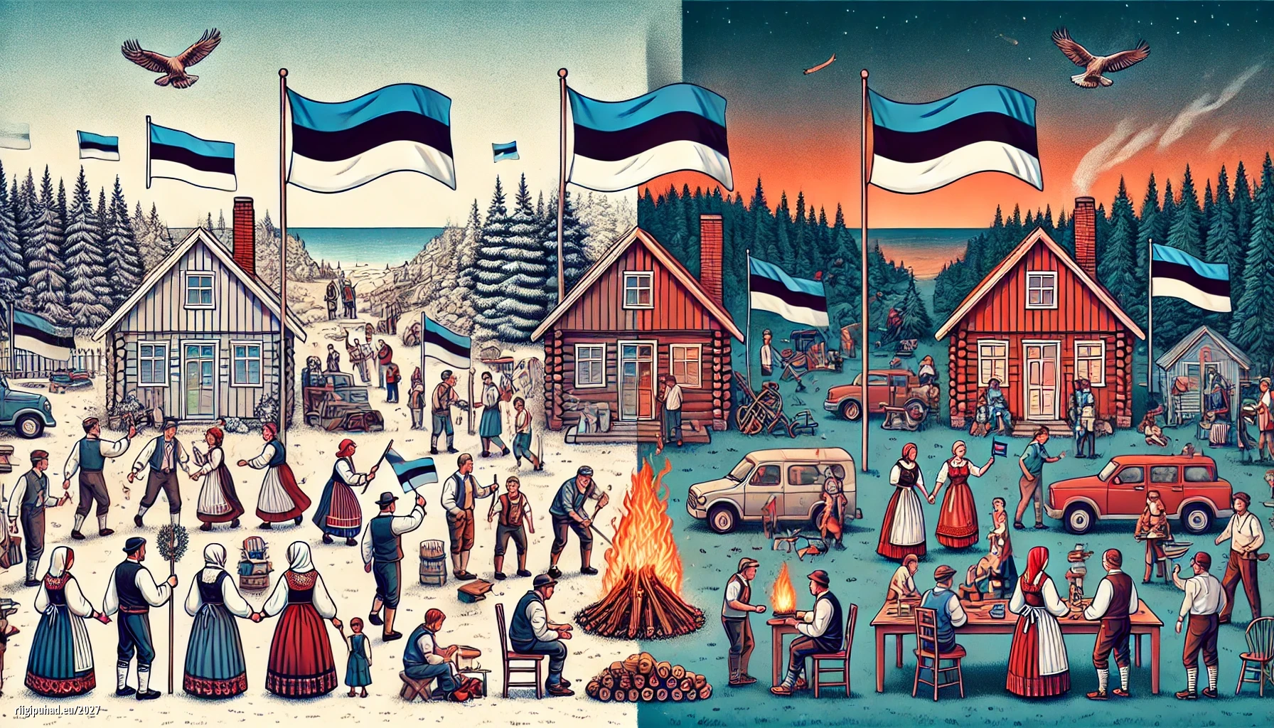 Riigipühade kombed läbi aja 2027