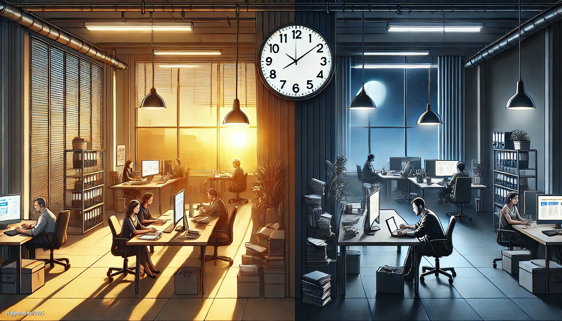 Eesti tööajafond 2025